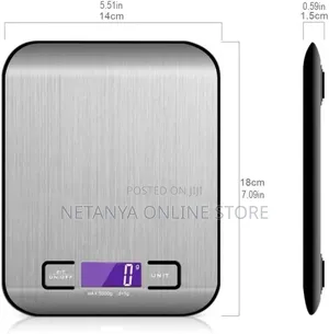Kitchen Stainless Steel Food Scale
