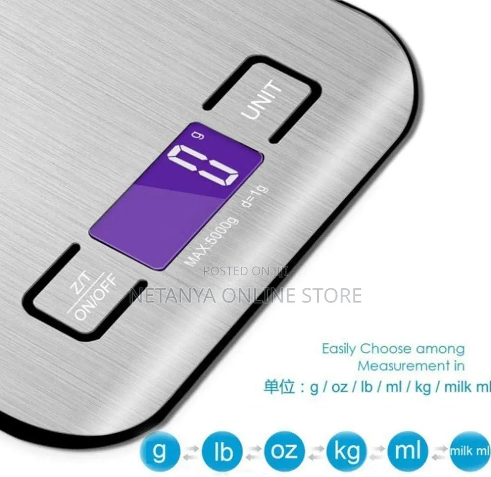 Kitchen Stainless Steel Food Scale