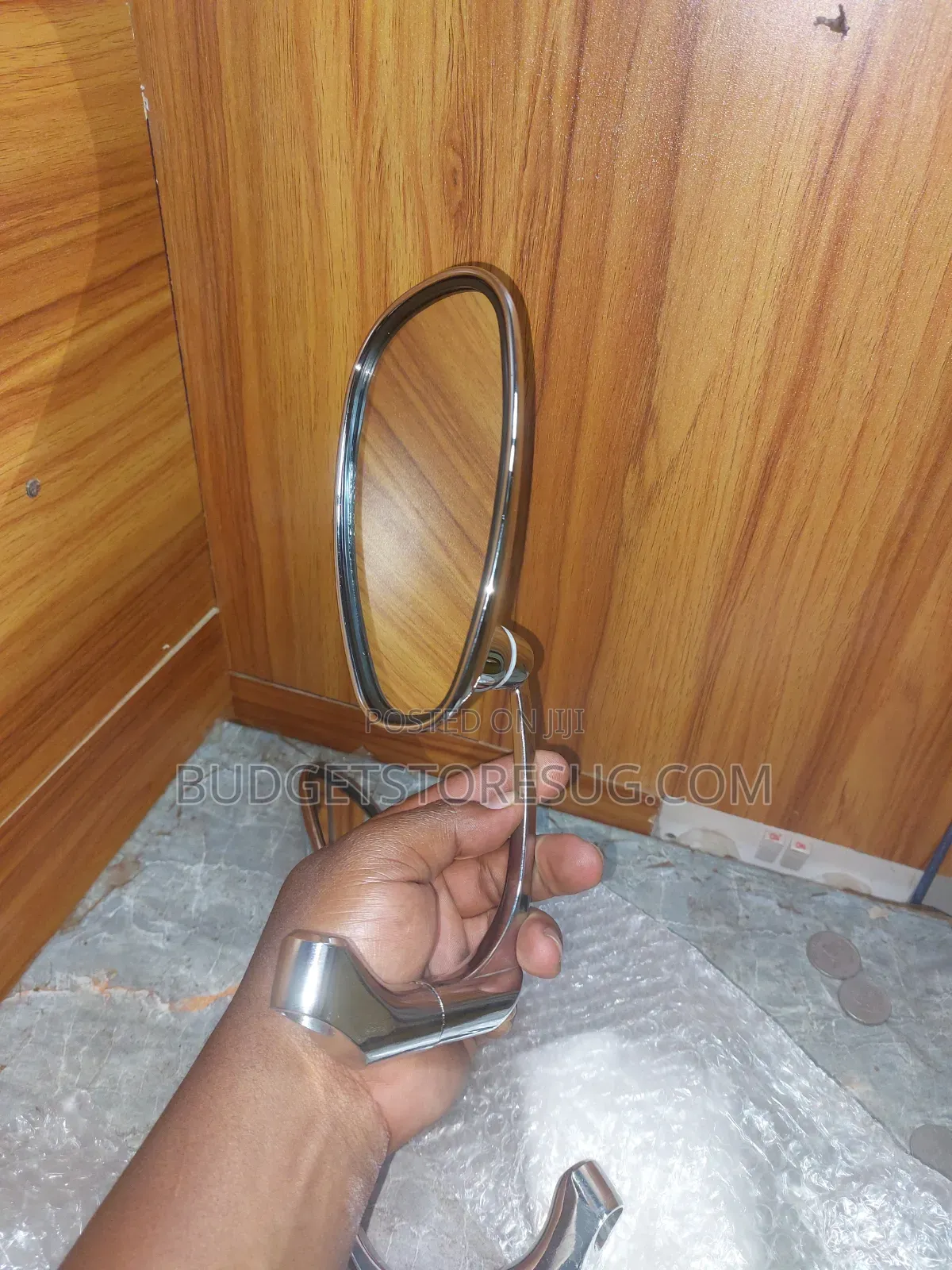 Chrome Motorcycle Rearview Side Mirror