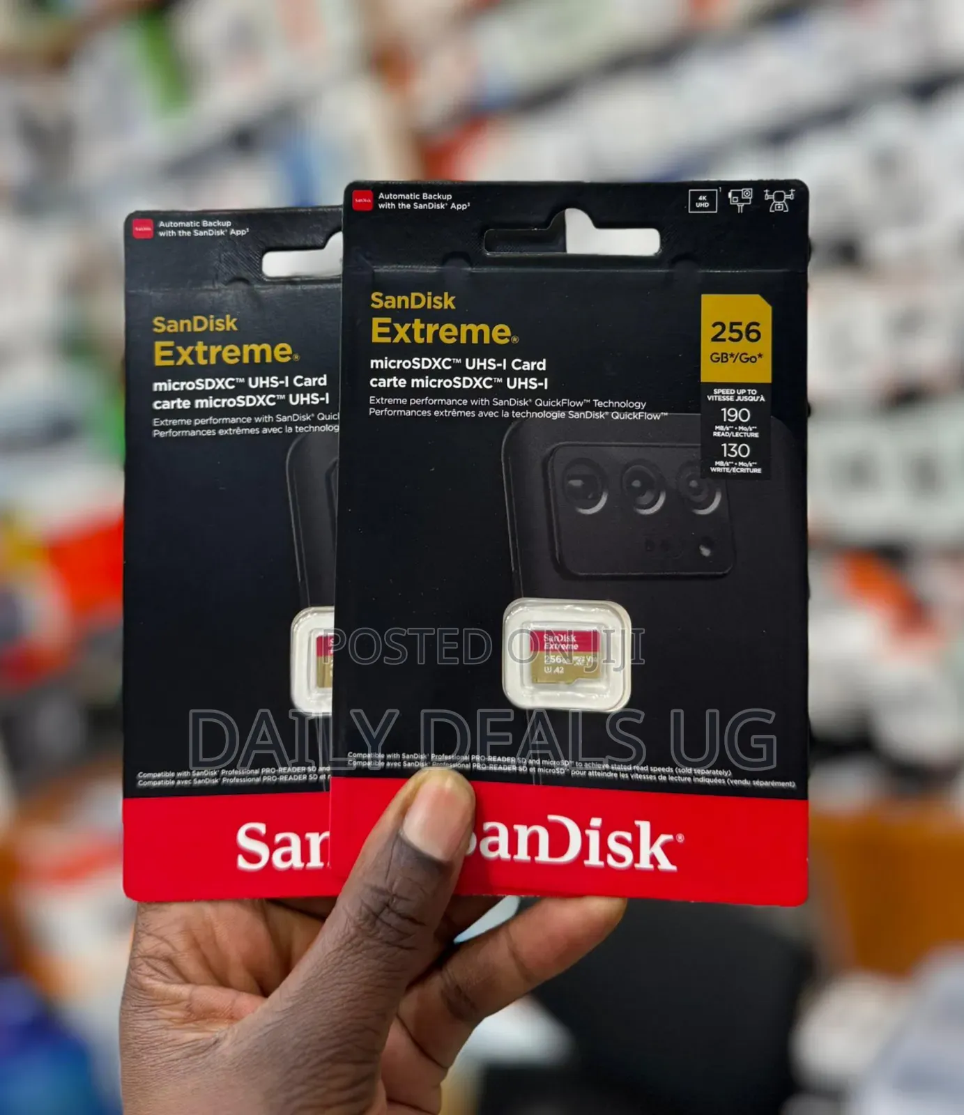 Sandisk Extreme 256gb Memory Card