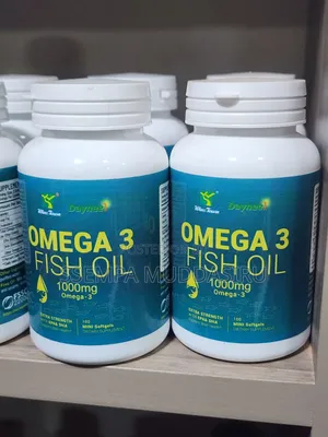 Omega 3 Fish Oil 1000mg, 100 Mini Softgels Dietry Supplement