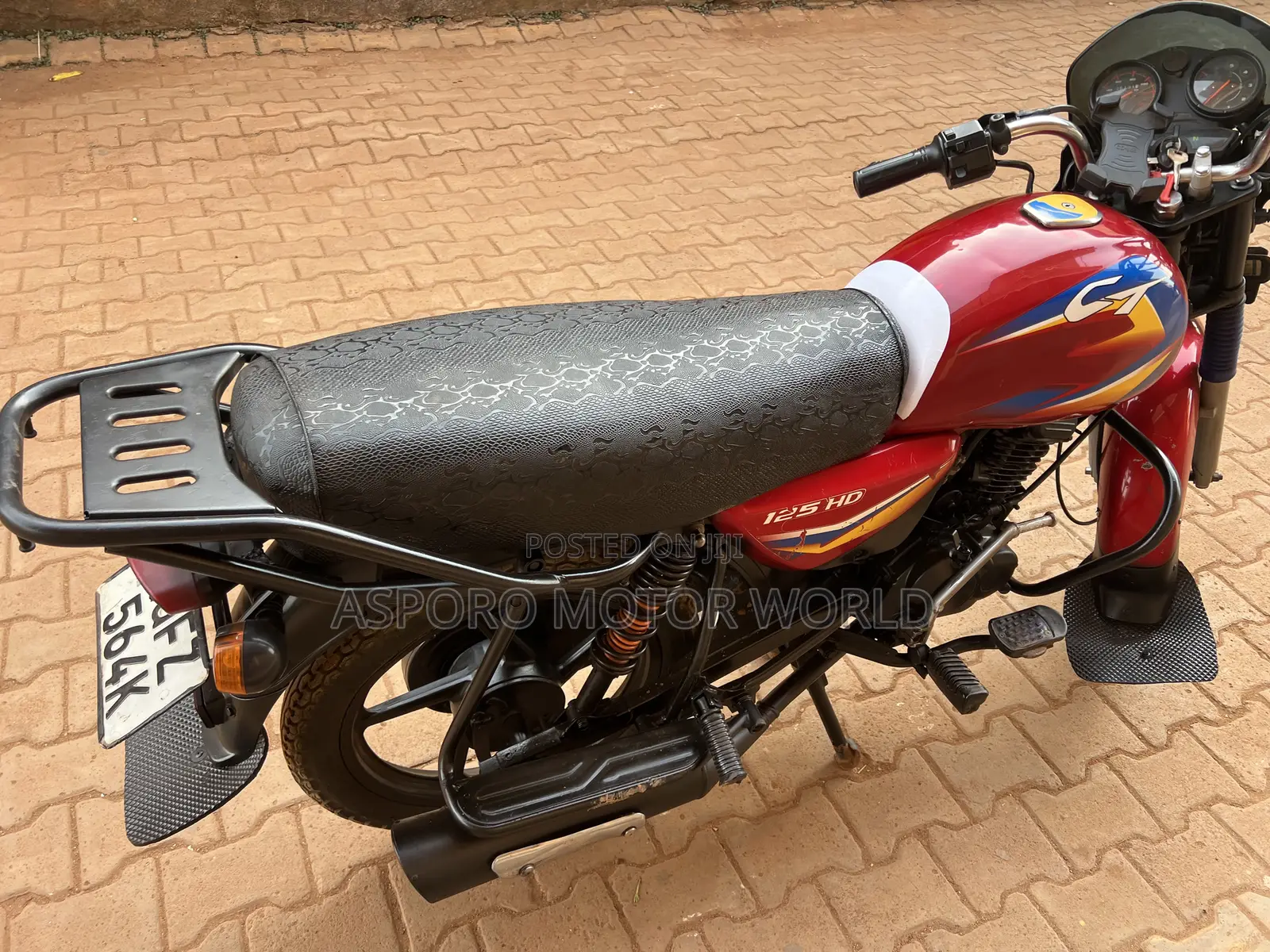 Bajaj CT 125X 2024 Red