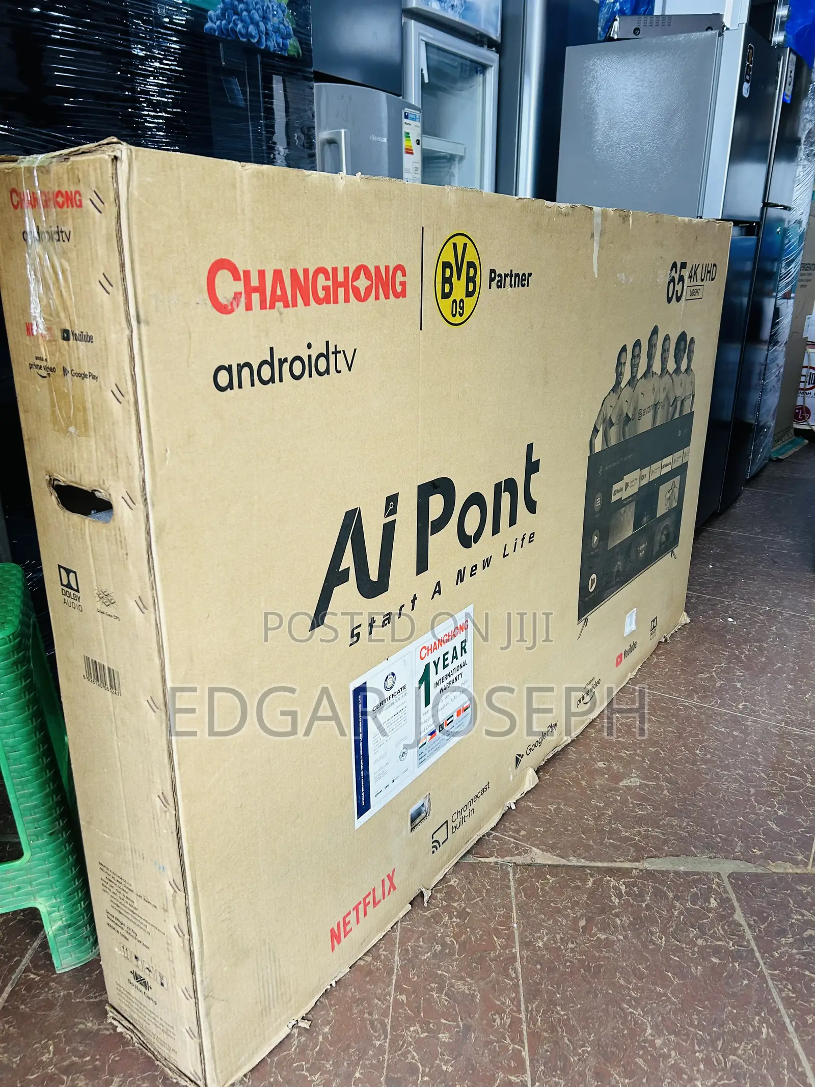 Changhong 65 Android Tv Uhd