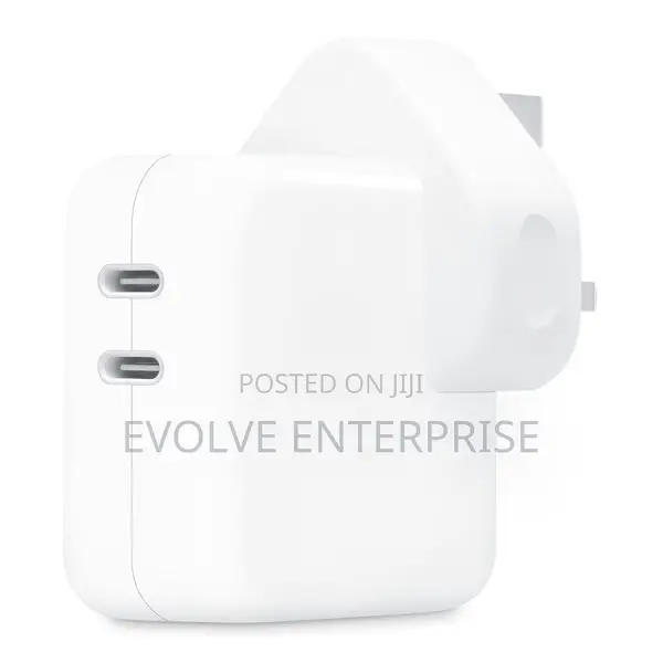 Apple Mnwp3b/a 35w Dual Usb-C Port Power Adapter