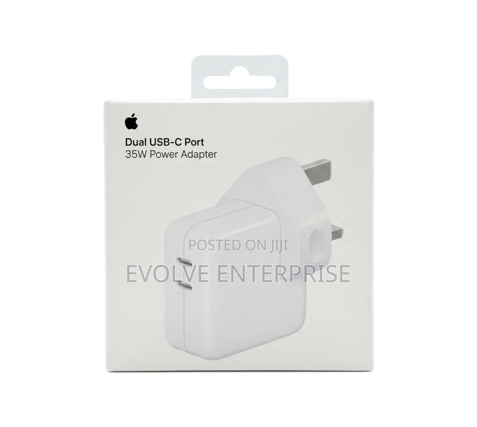 Apple Mnwp3b/a 35w Dual Usb-C Port Power Adapter