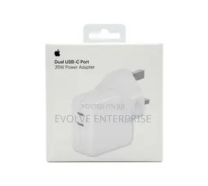 Apple Mnwp3b/a 35w Dual Usb-C Port Power Adapter