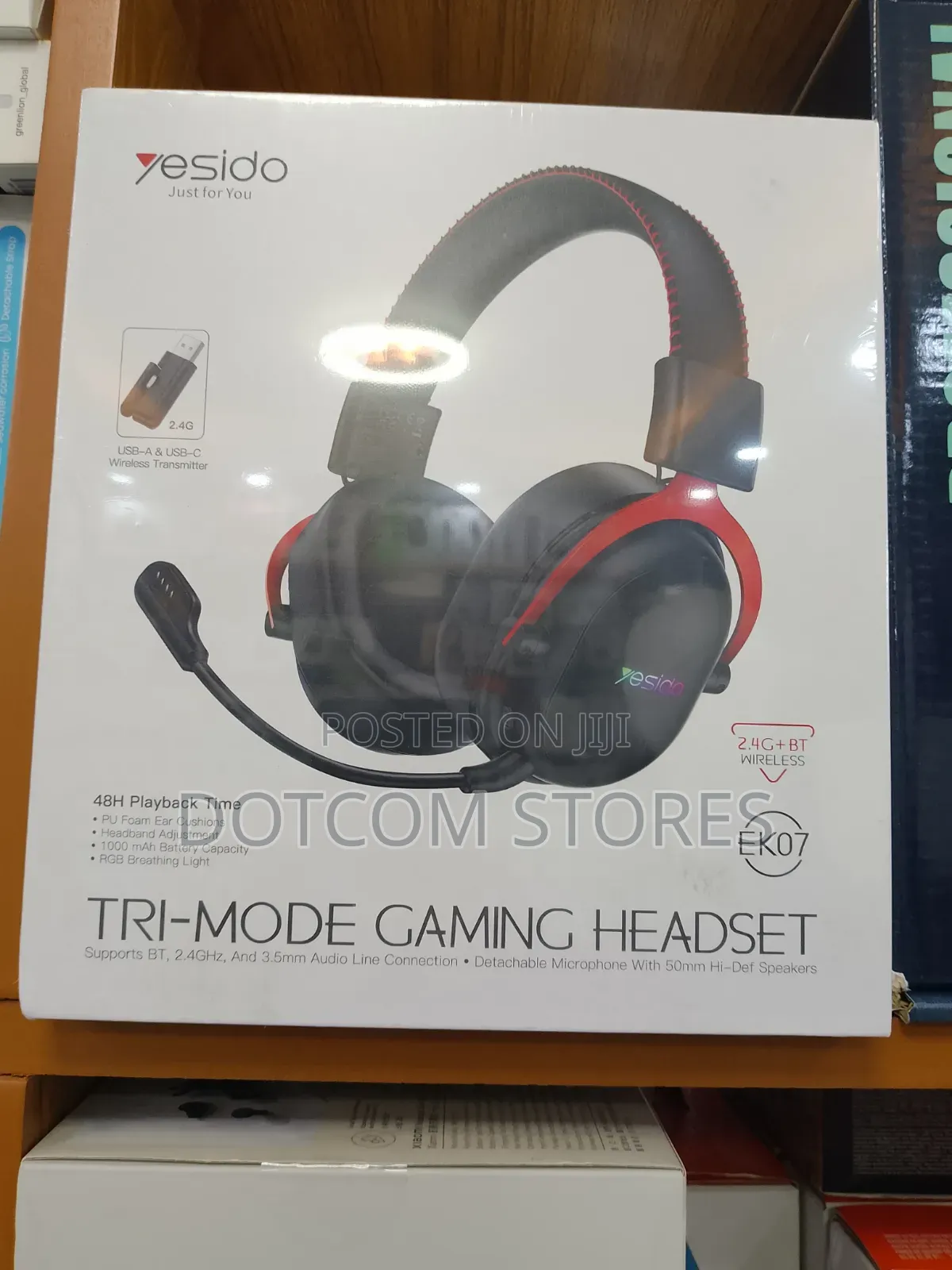 Yesido Ek07 Tri-Mode Gaming Headset