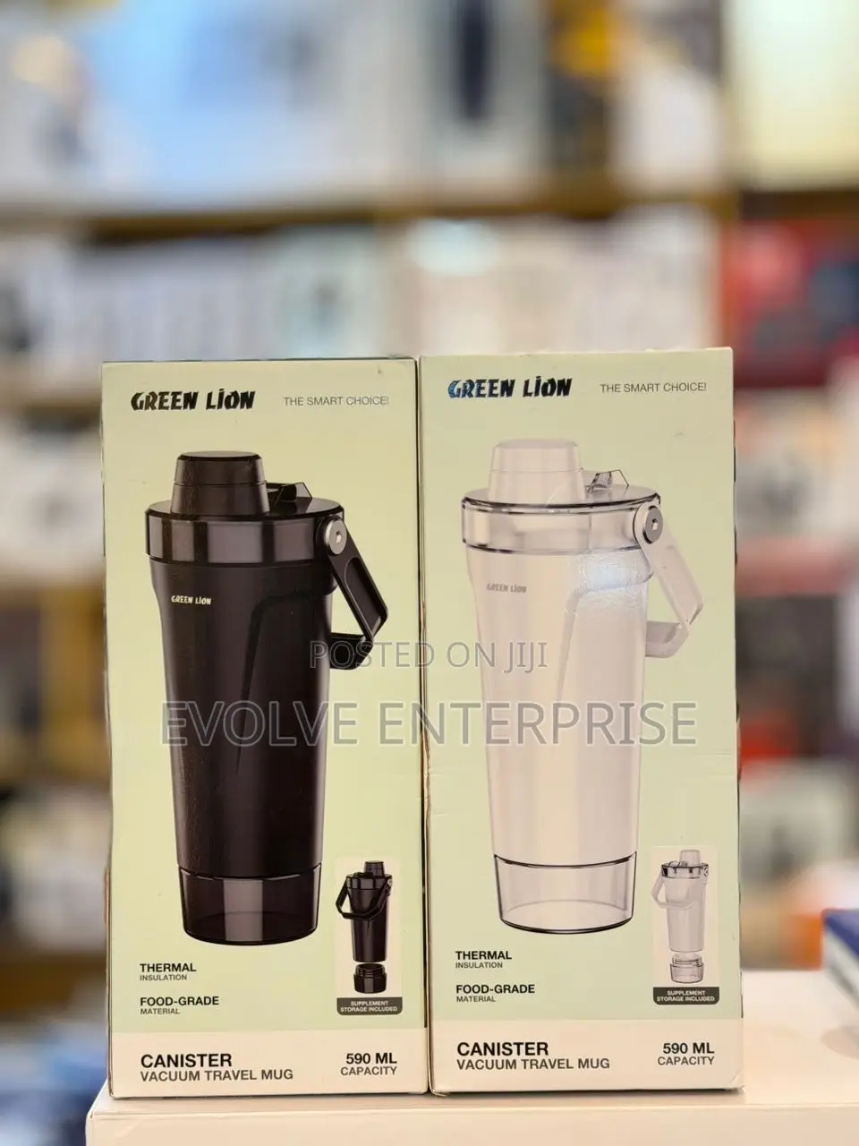 Green Lion Canister Vacuum Tumbler 590ml