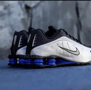 Nike Shox R4 Black Racer Blue