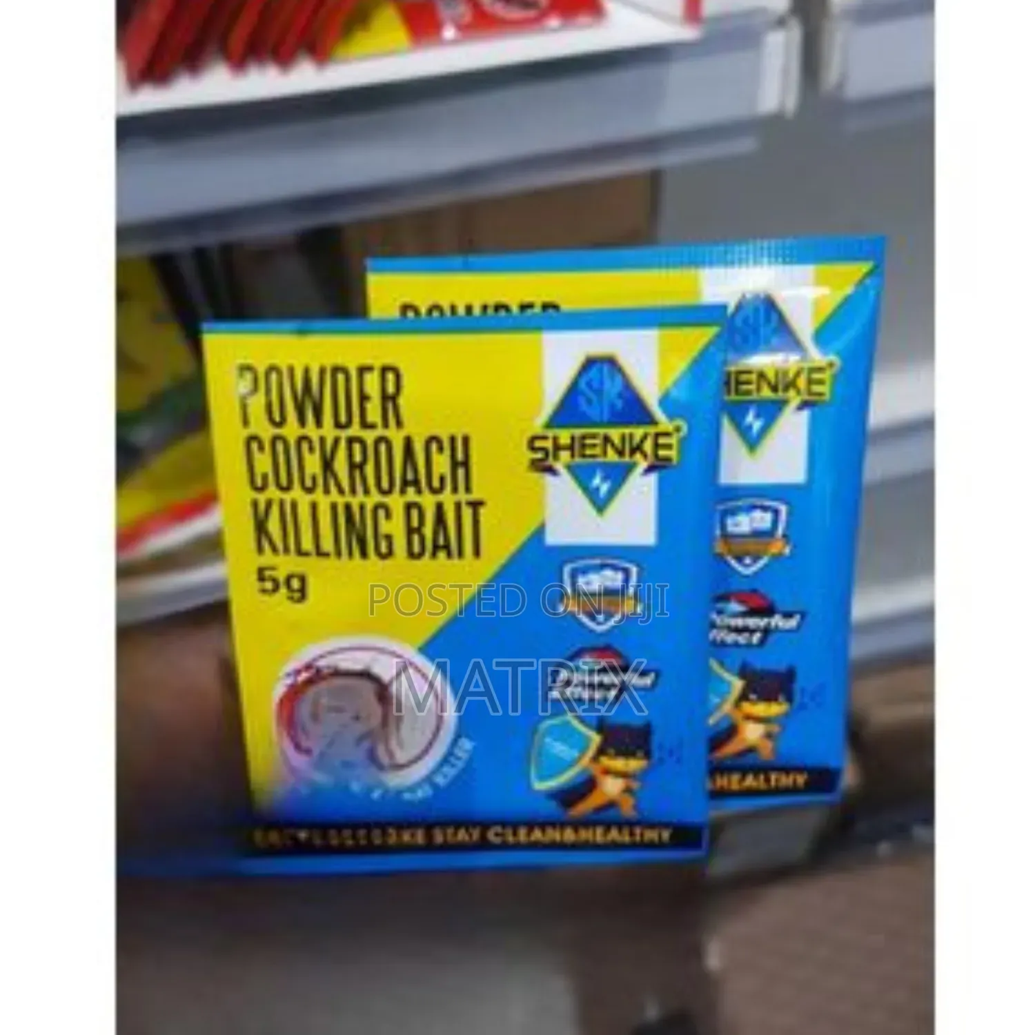 50 Pcs Shenke Cockroach Killing Bait Powde