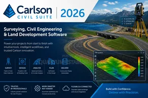 Carlson Civil Suite 2026 | Surveying and Land Development Software