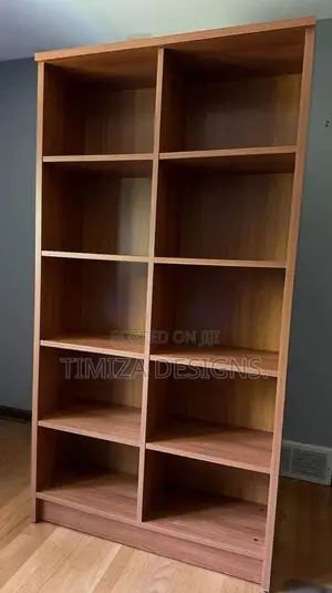 Brown Shelves Unit