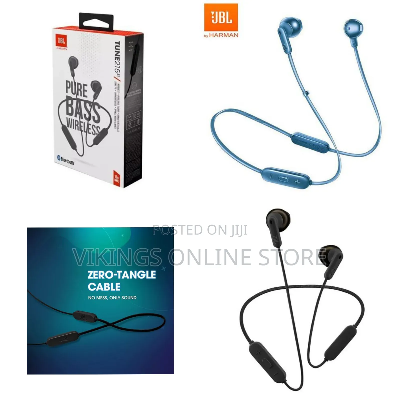JBL Tune 215bt, 16 HRS Playtime With Quick Charge, in Ear Bluetooth