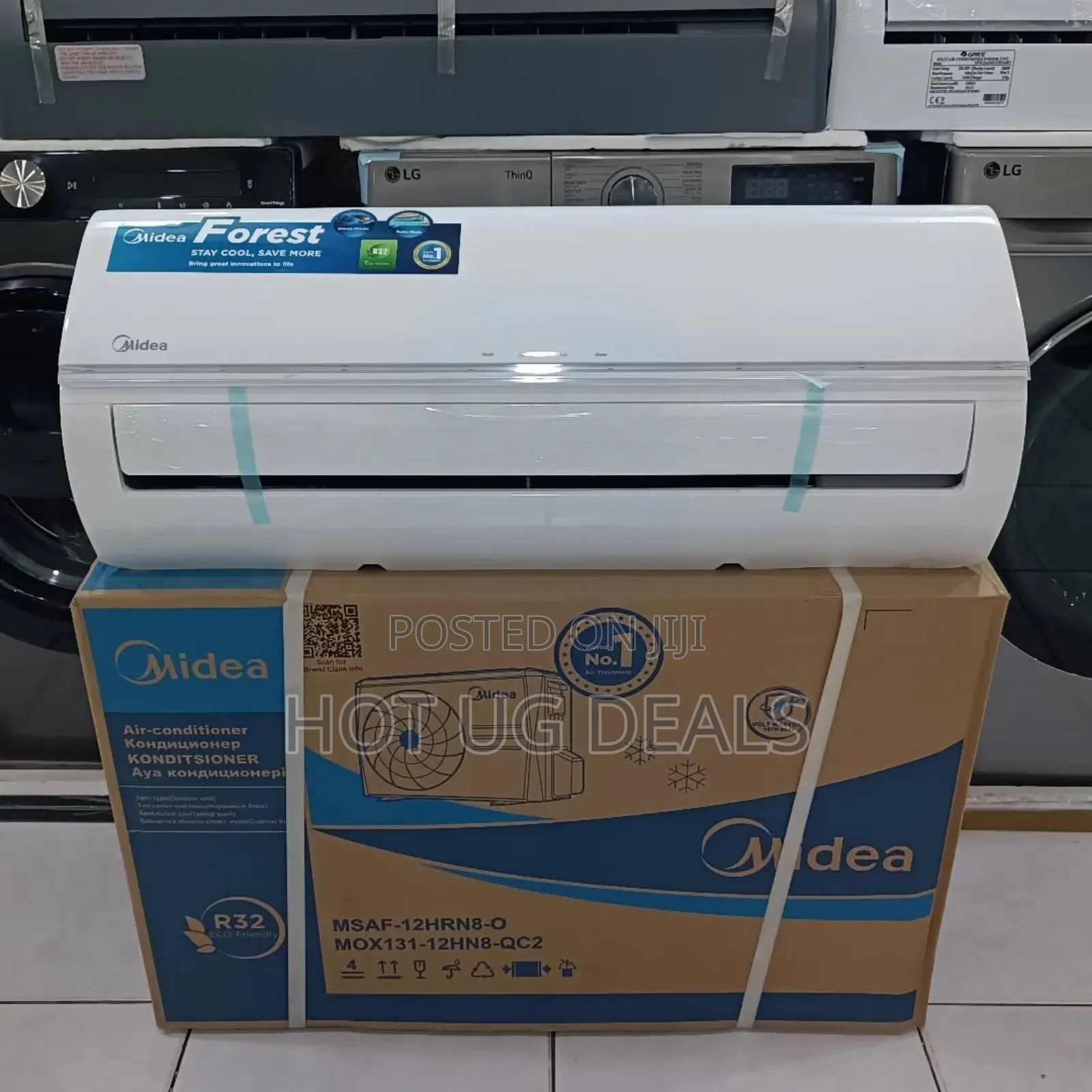 Midea 12000 Btu Wall Split Air Conditioner With Inverter