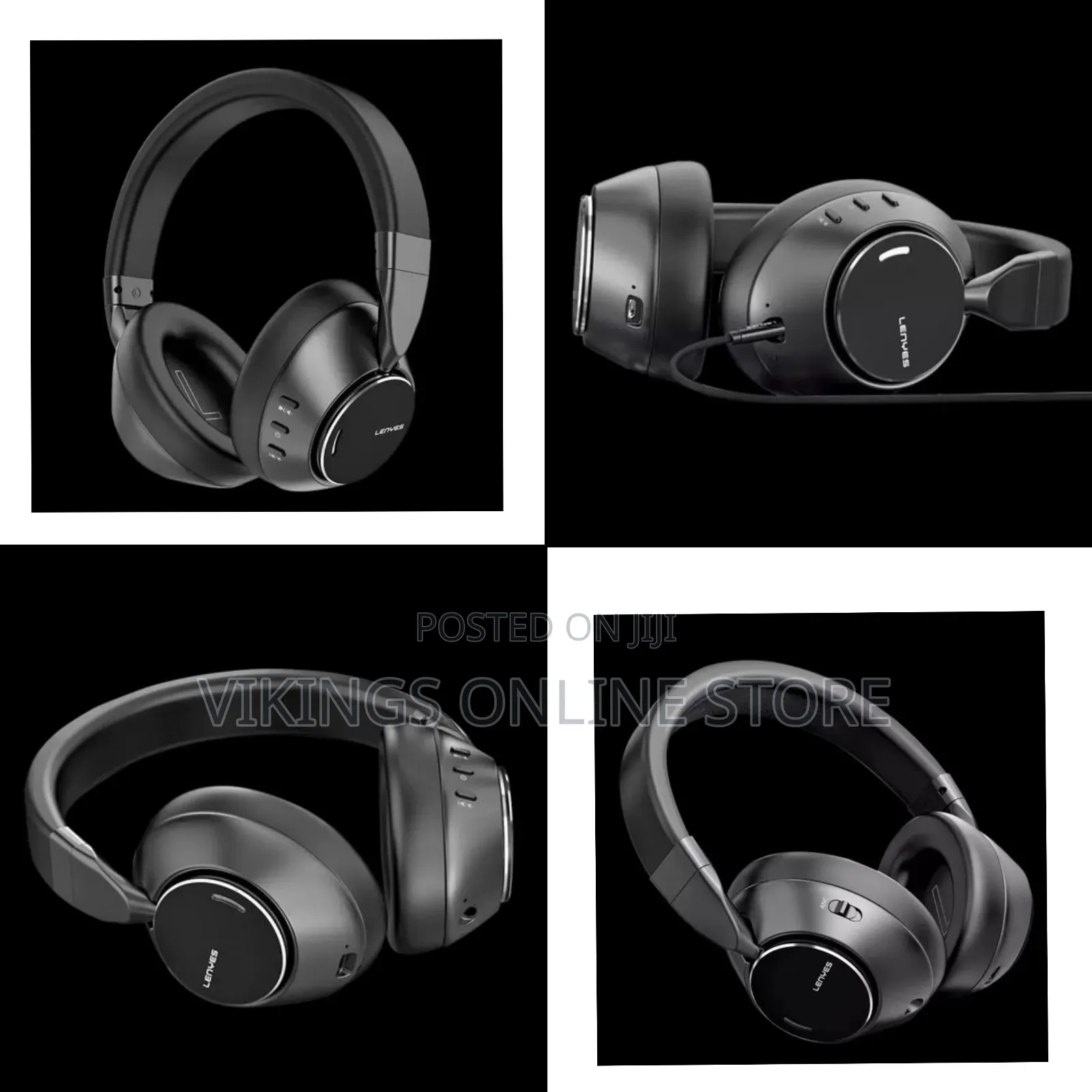 Lenyes Anc Wireless Bluetooth Headset Hd With Microphone Headphone