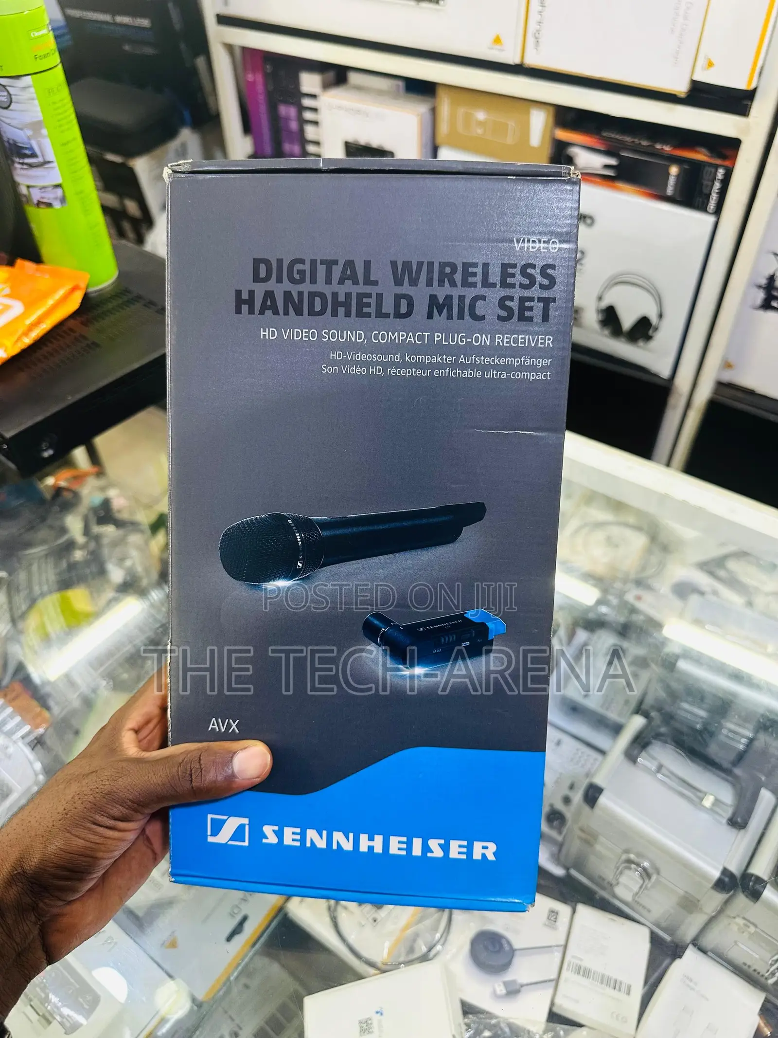 Sennheiser Avx Digital Wireless Handheld Microphone Set