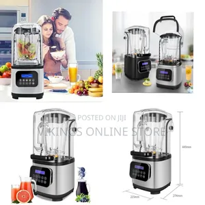 High Speed Sound Proof Blender With Cover Mixer Fruit Juicer Silent