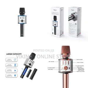 Karaoke Microphone for Kids Adult, Handheld Wireless Bluetooth