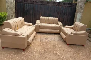 Crimson 5 Sitters Leather Sofa