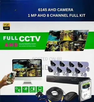 8cameras Ahd Security Recording Full Kit