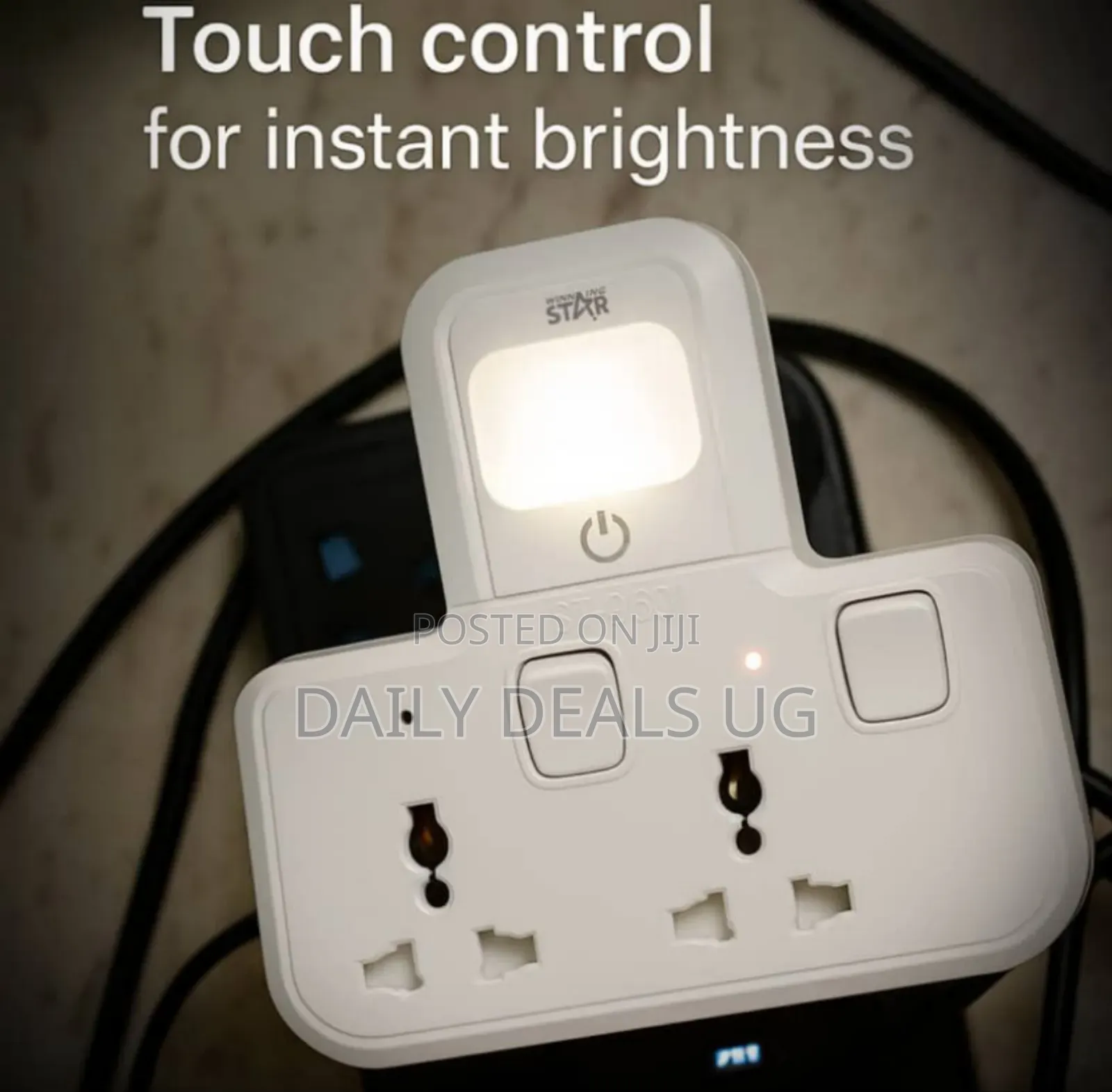 2-Outlet Extension Socket Uk