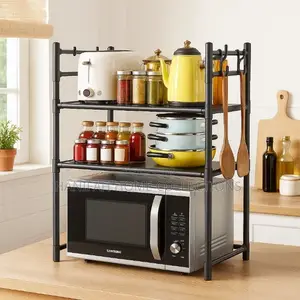 3-Tier Microwave Oven Storage Rack