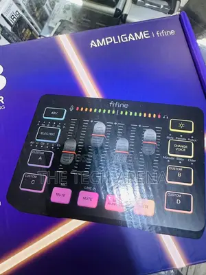 Fifine Ampligame Sc3 Gaming Audio Mixer