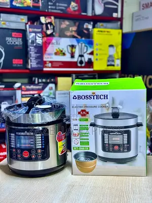 Bosstech Electric Pressure Cooker (6.5l) With Steamer.