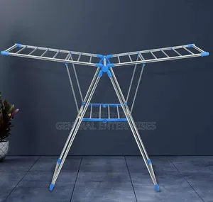 Foldable, Multi-Color Clothes Drying Rack