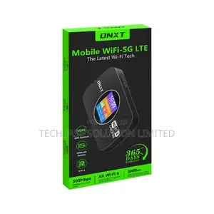 5g Lte Mobile Wifi 6 Router – 300mbps Wifi 6 Hotspot, 3000mah Battery