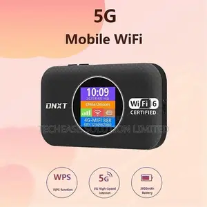 5g Lte Mobile Wifi 6 Router – 300mbps Wifi 6 Hotspot, 3000mah Battery