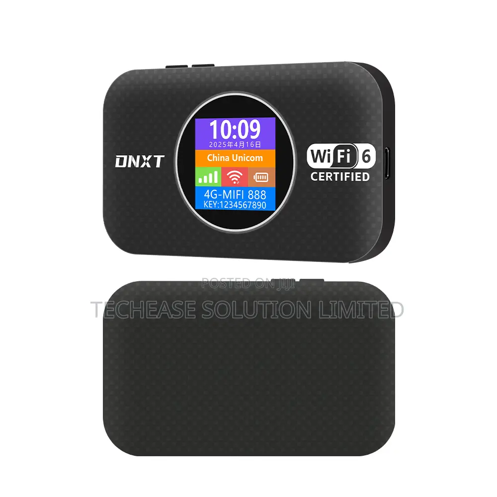5g Lte Mobile Wifi 6 Router – 300mbps Wifi 6 Hotspot, 3000mah Battery