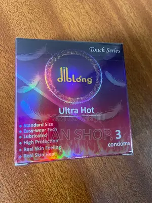 Diblong Ultra Hot Male Condoms.3 Piece
