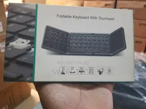 Foldable Keyboard With Touch Pad
