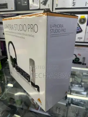Behringer U-Phoria Studio Pro Recording Bundle