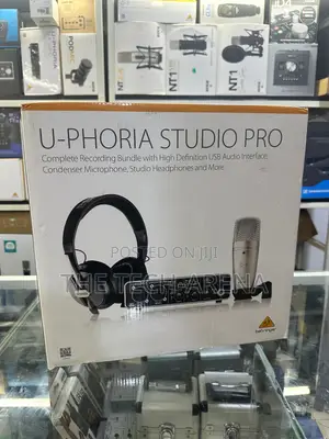 Behringer U-Phoria Studio Pro Recording Bundle