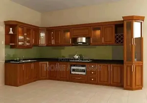 Perfect Well Done L Kitchen Cabinets in Any Colour From 10,500,000/-