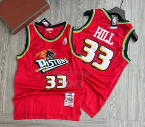 Mitchell Ness Detroit Pistons Alternate 1999-00 Grant Nba Jersey.