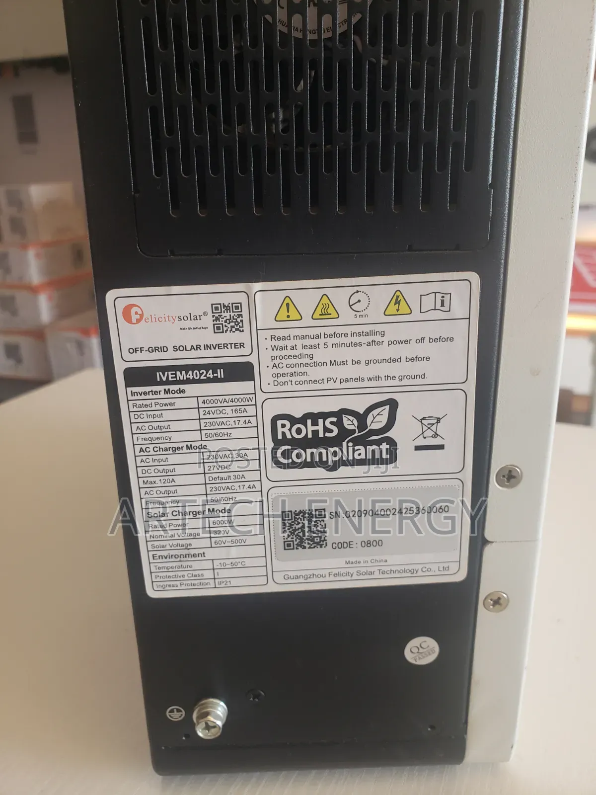 4kva Hybrid Inverter Felicity