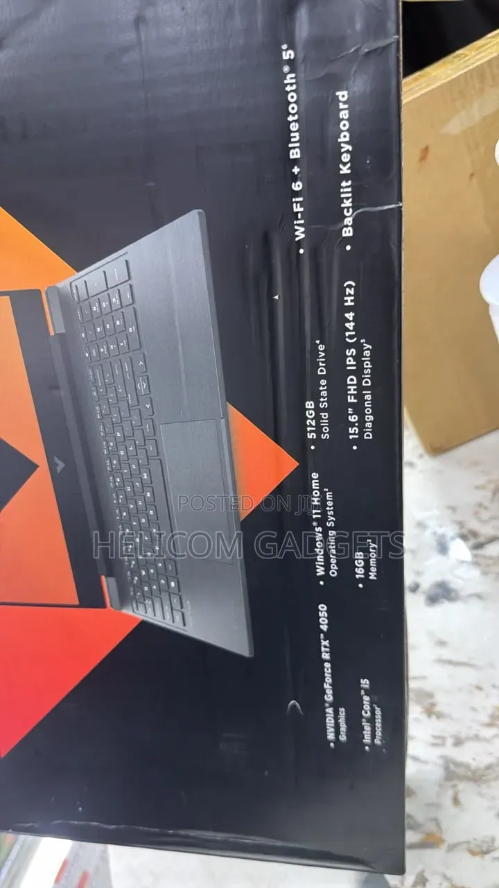 New Laptop HP Victus 15 16GB Intel Core i5 SSD 512GB
