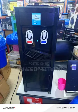 Electro Mate Double Water Dispenser Black