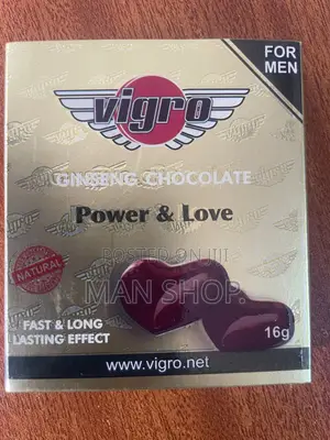 Vigro Ginseng Chocolate for Man Power.1 Piece