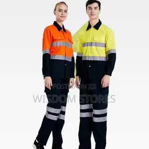 High-visibility (Hi-vis) Two-piece Worksuit