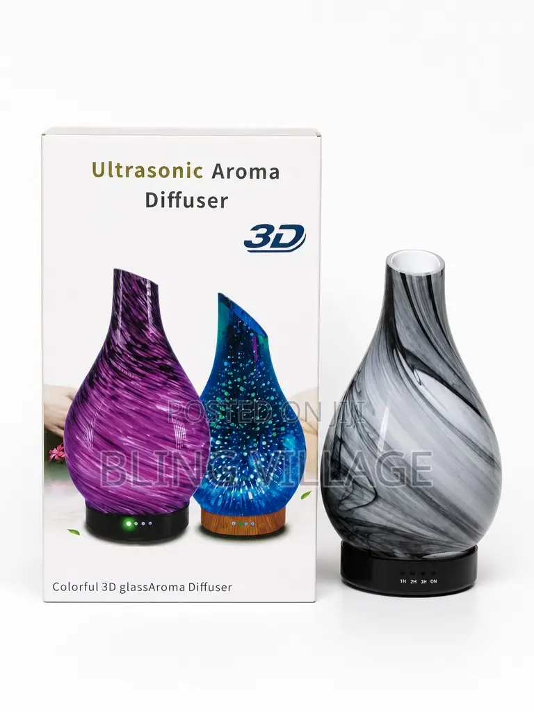 Humidifier Glass Marble Diffuser Electronic (100ml)