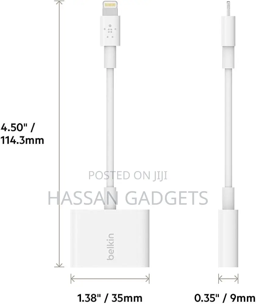 Lighting to 3.5mm Adapter