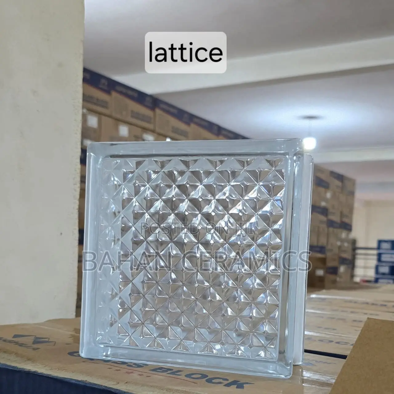 Glass Blocks.