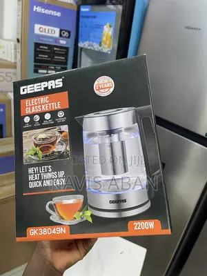 Geepas Electric Glass Kettle