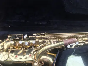 Cecilio by Mendini Alto Saxophone –Great Student Model – Ready to Play
