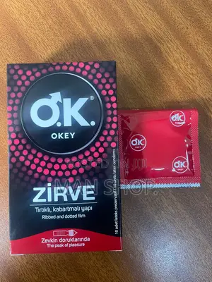Okey Ribbed and Dotted Male Condoms.1 Pc