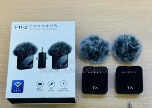 F11-2 Wireless Collar Microphone for iPhone/Android/Type C 3 in 1
